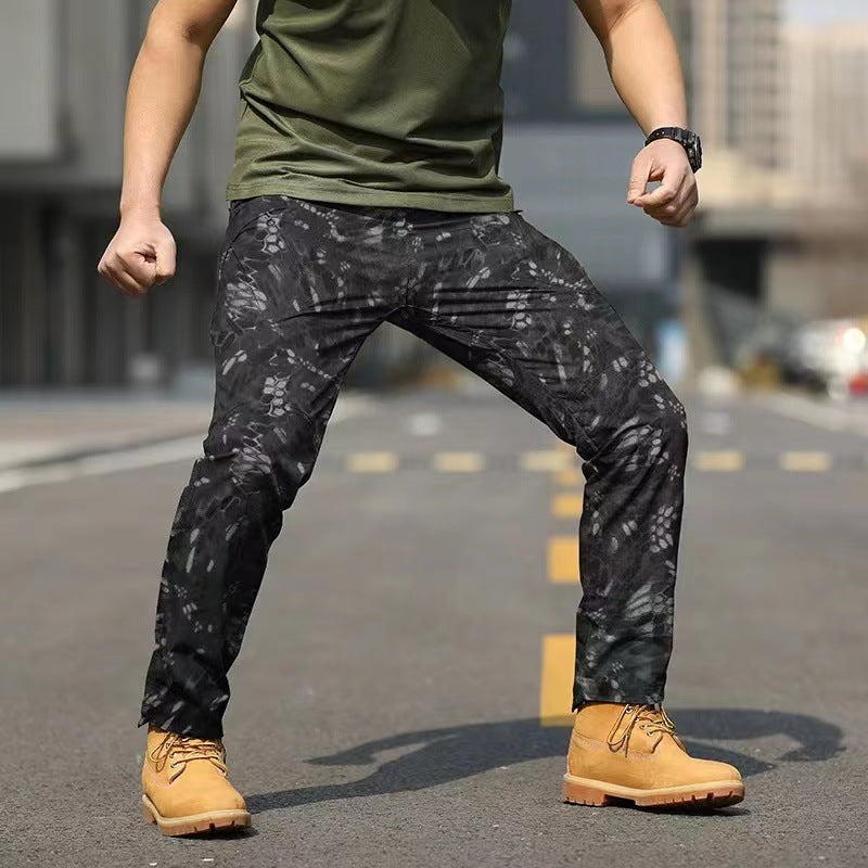 Mens Outdoor Tactical Cargo Pants