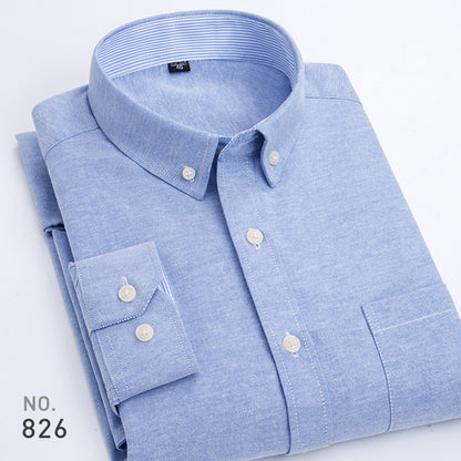 Mens Oxford Long Sleeve Shirt