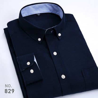 Mens Oxford Long Sleeve Shirt