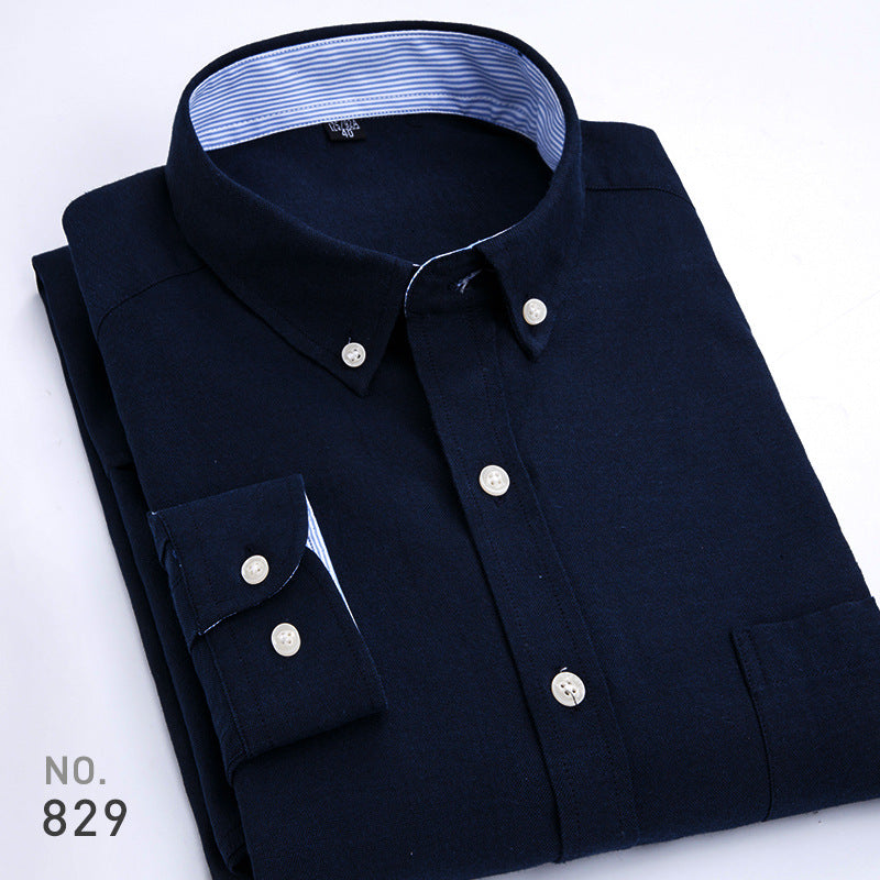 Mens Oxford Long Sleeve Shirt