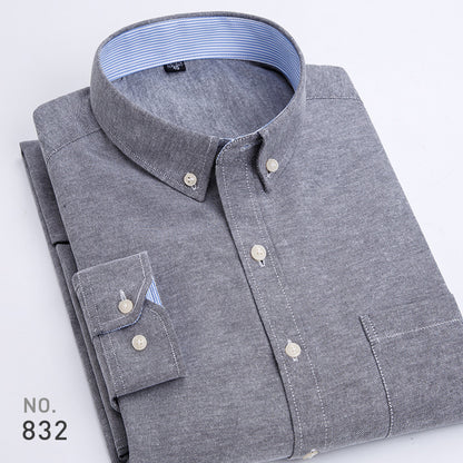 Mens Oxford Long Sleeve Shirt