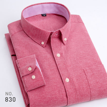 Mens Oxford Long Sleeve Shirt