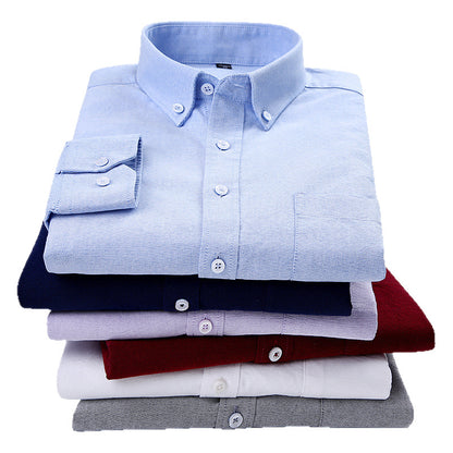 Mens Oxford Long Sleeve Shirt