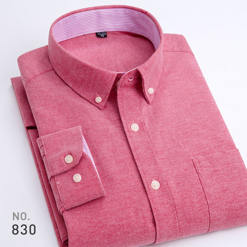 Mens Oxford Long Sleeve Shirt