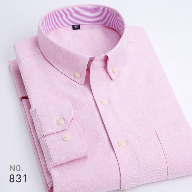 Mens Oxford Long Sleeve Shirt