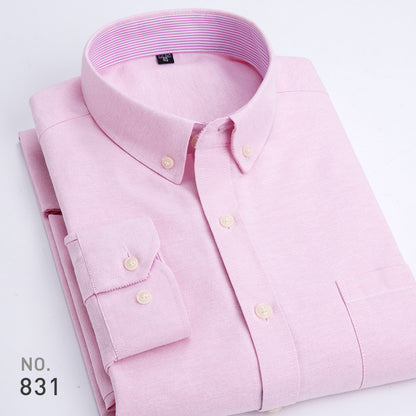 Mens Oxford Long Sleeve Shirt