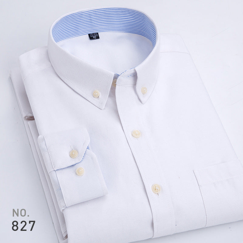 Mens Oxford Long Sleeve Shirt