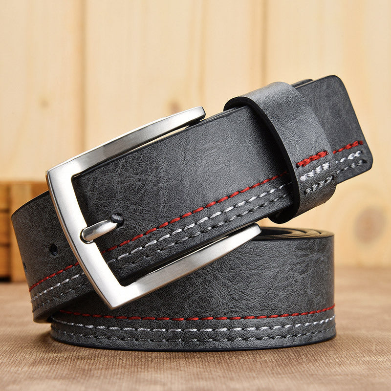 Mens Pin Buckle Casual Belt