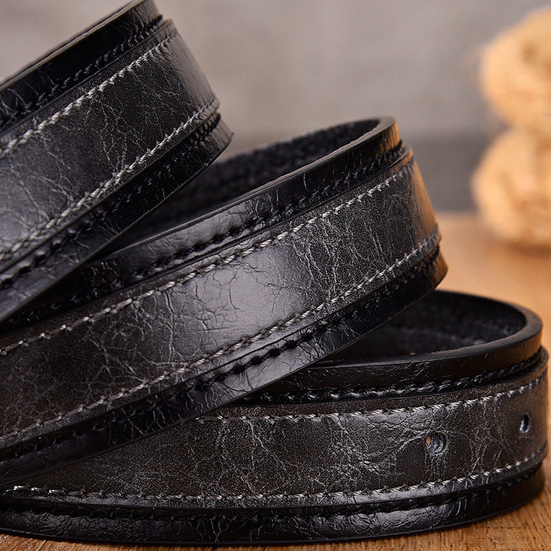Mens Pin Buckle Casual Belt