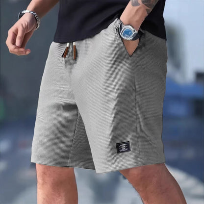 Mens Pineapple Pattern Casual Shorts