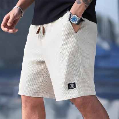 Mens Pineapple Pattern Casual Shorts