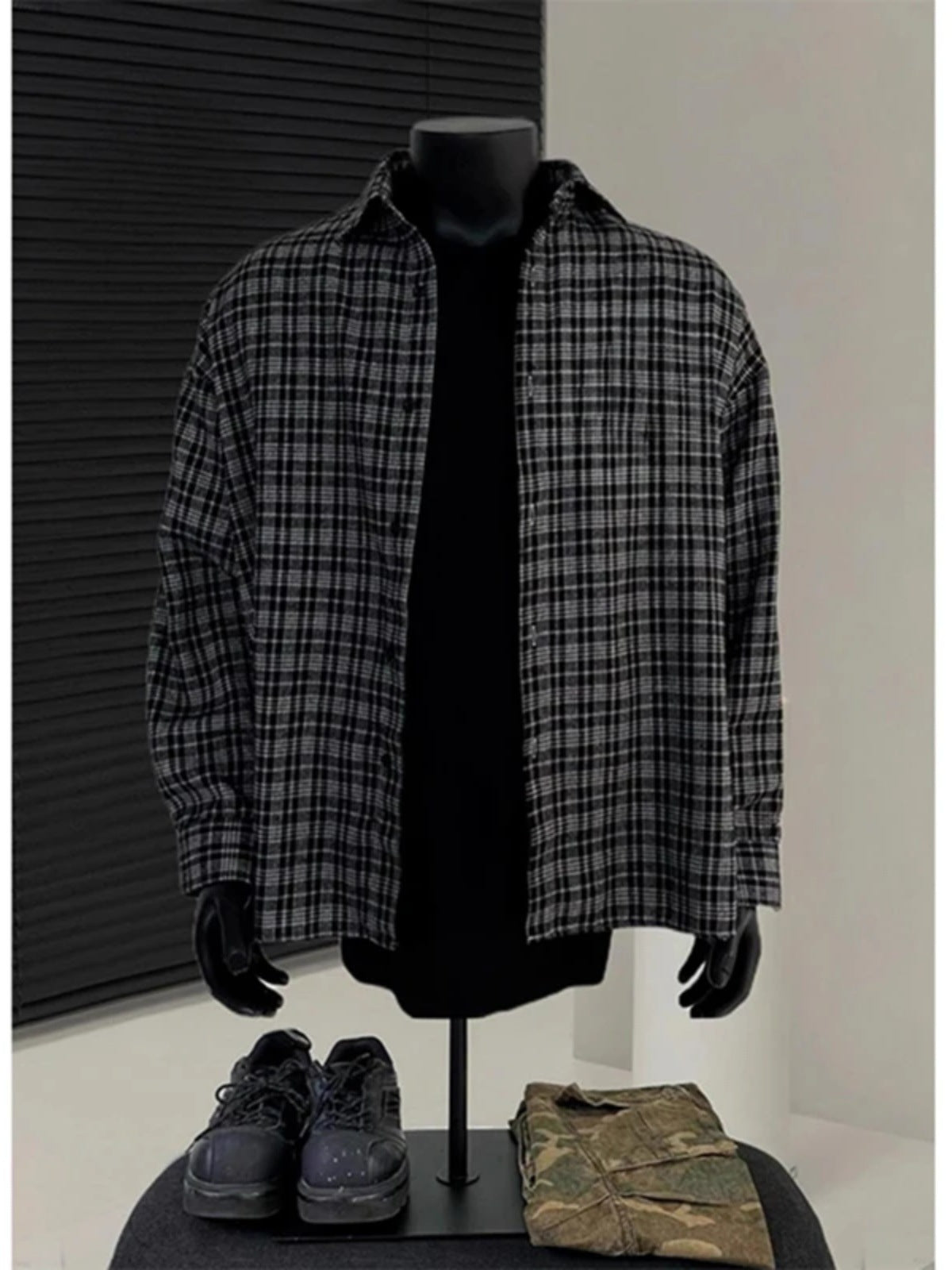 Mens Plaid Shirt