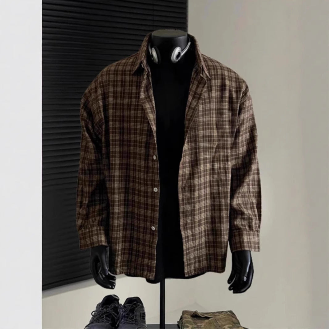 Mens Plaid Shirt