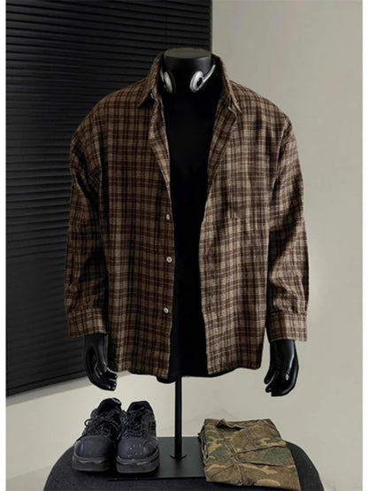 Mens Plaid Shirt