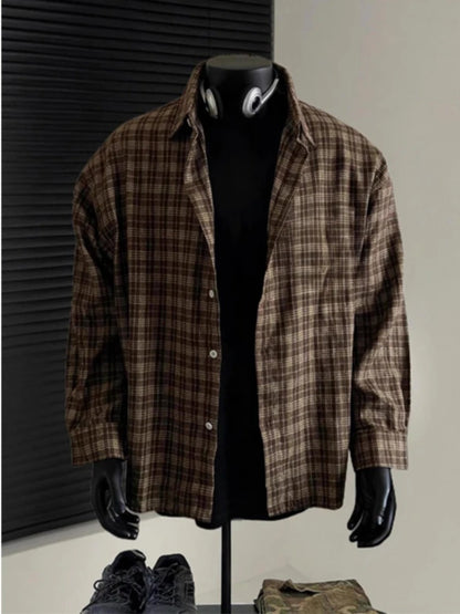 Mens Plaid Shirt
