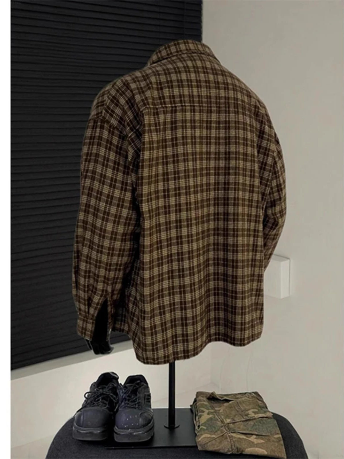 Mens Plaid Shirt