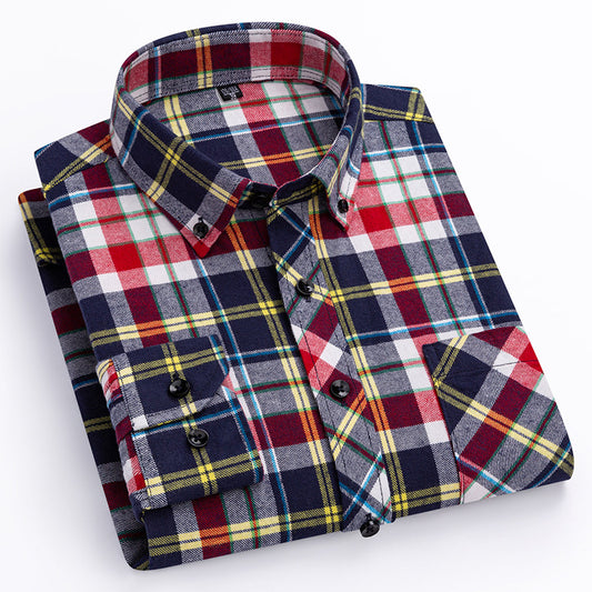 Mens Plaid Shirt