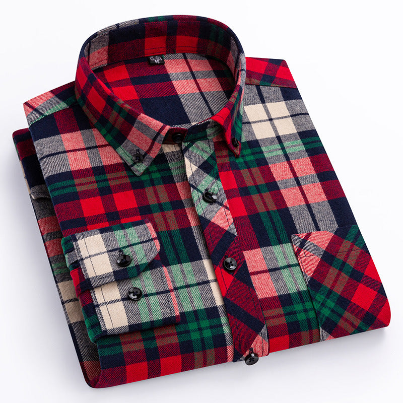 Mens Plaid Shirt