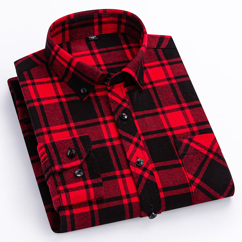Mens Plaid Shirt