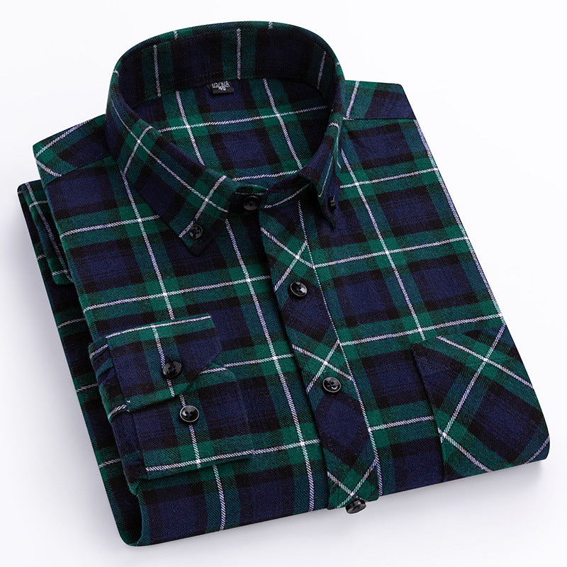Mens Plaid Shirt