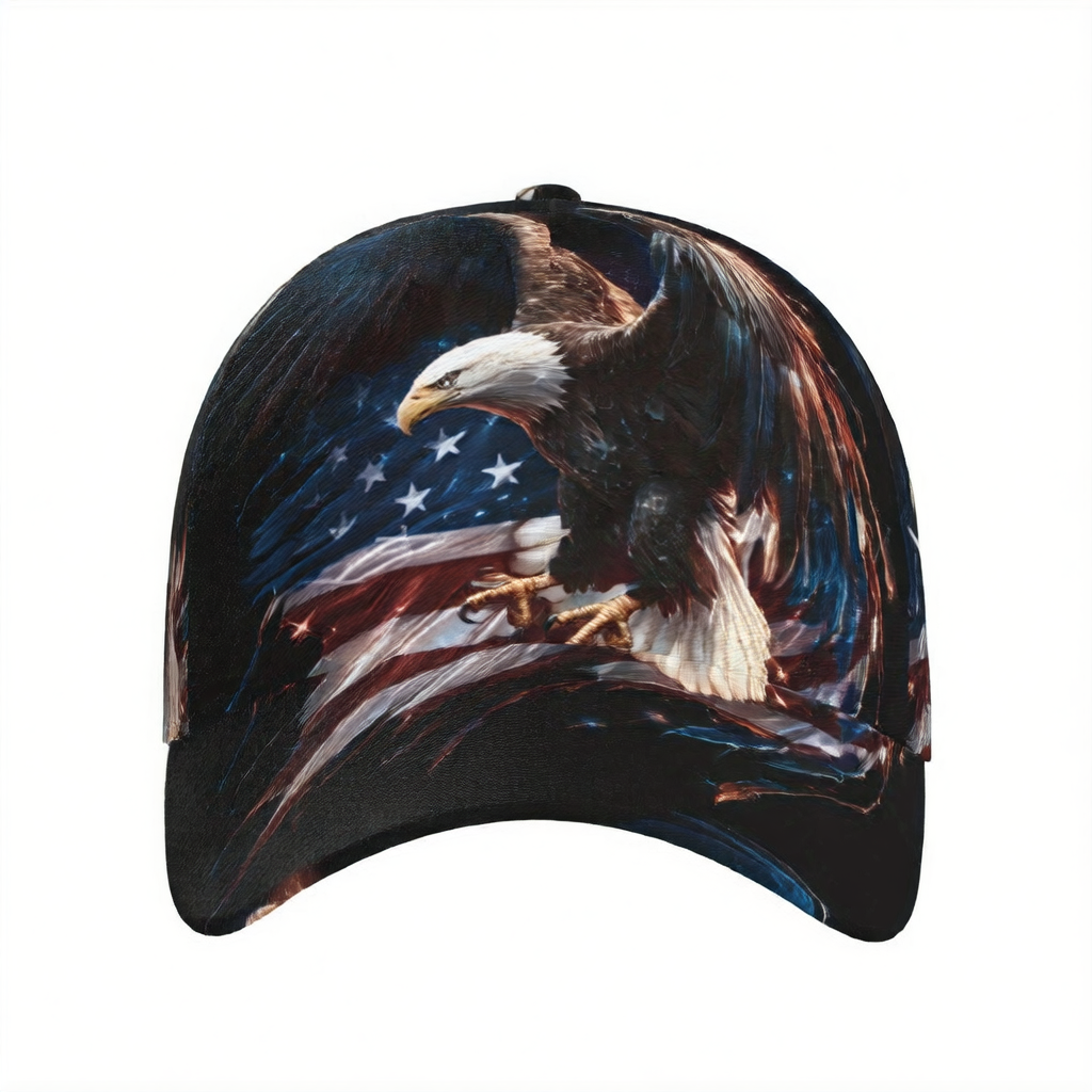 Mens Printed Baseball Cap