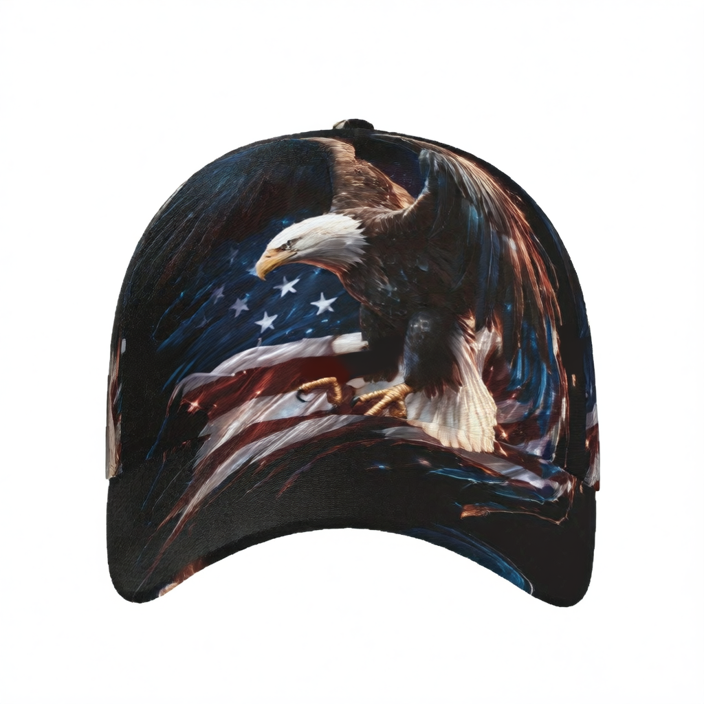 Mens Printed Baseball Cap