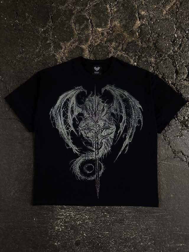 Mens Printed Cotton Short Sleeve Tshirt