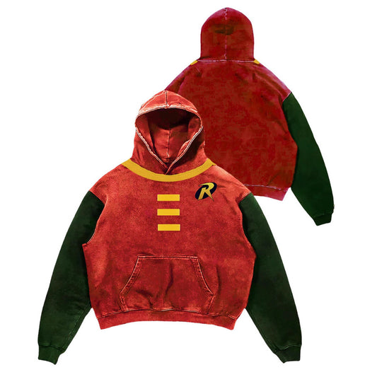 Mens Printed Hooded Shirt