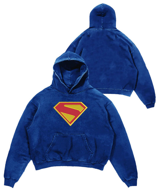 Mens Printed Hooded Shirt
