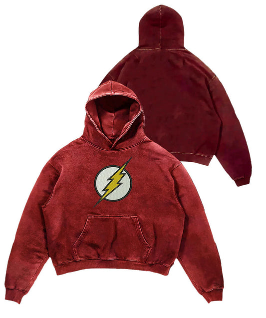 Mens Printed Hooded Shirt