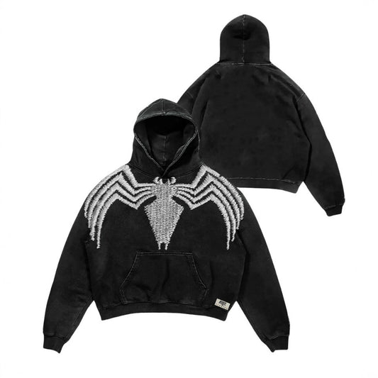 Mens Printed Hooded Shirt