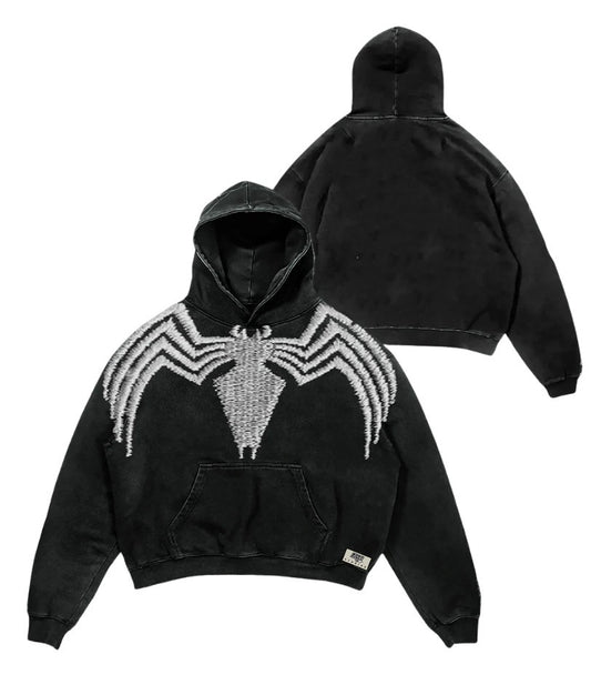 Mens Printed Hooded Shirt