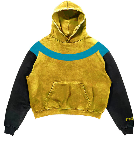 Mens Printed Hooded Shirt