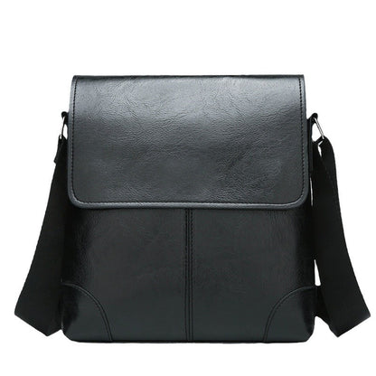 Mens PU Leather Business Shoulder Bag