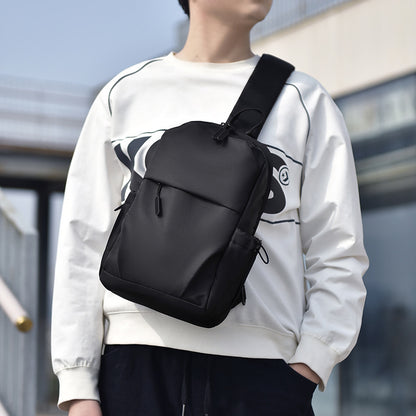 Mens PU Leather Crossbody Bag