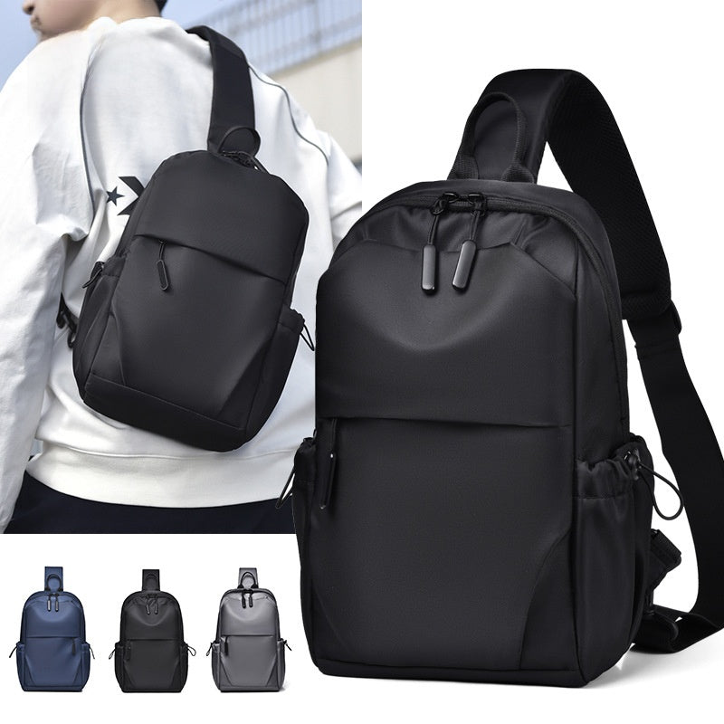 Mens PU Leather Crossbody Bag