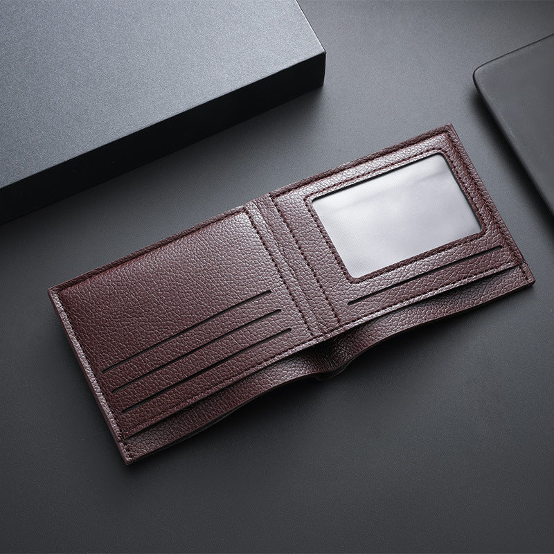 Mens PU Leather Multi Function Wallet
