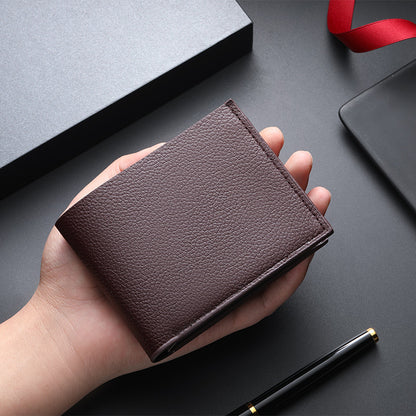 Mens PU Leather Multi Function Wallet