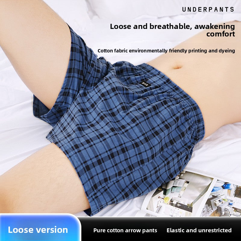 Mens Pure Cotton Boxer Pants