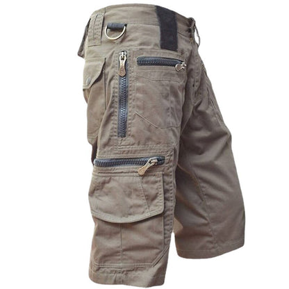 Mens Pure Cotton Cargo Shorts