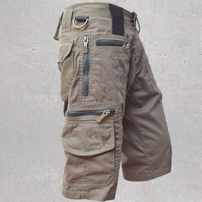 Mens Pure Cotton Cargo Shorts