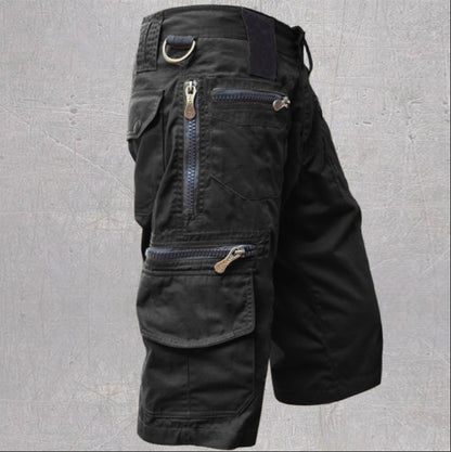 Mens Pure Cotton Cargo Shorts