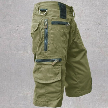 Mens Pure Cotton Cargo Shorts