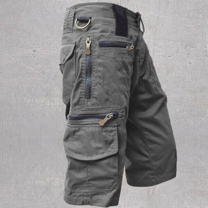 Mens Pure Cotton Cargo Shorts