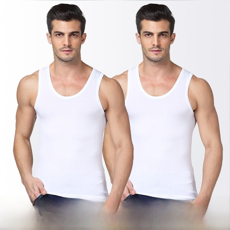 Mens Pure Cotton Fitness Tank Top