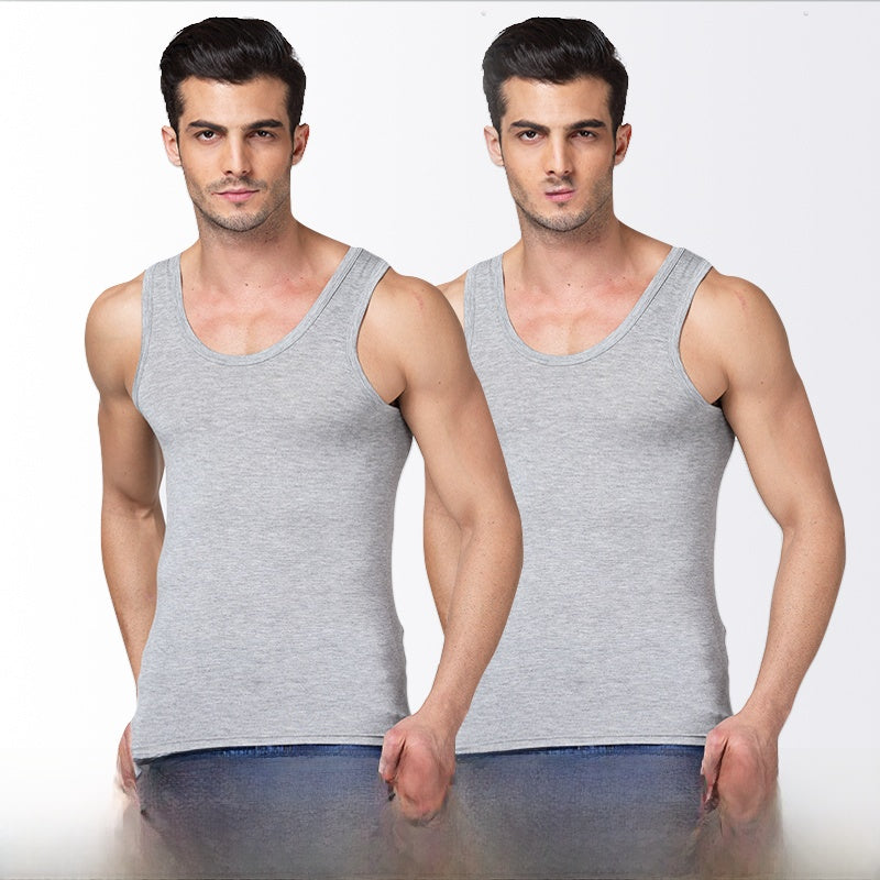 Mens Pure Cotton Fitness Tank Top