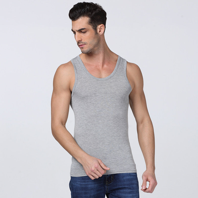 Mens Pure Cotton Fitness Tank Top