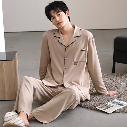 Mens Pure Cotton Pajama Set