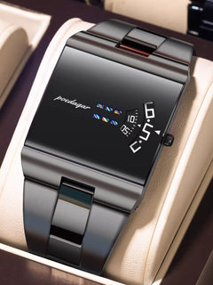Gray Shell Gray Dial Steel Band