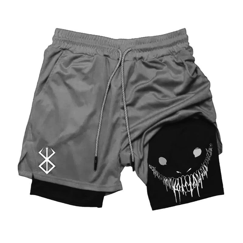 Mens Quick-Dry Athletic Training Shorts